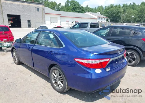 2016 Toyota Camry Se z USA, uszkodzony, nr VIN 4T1BF1FK7GU585020